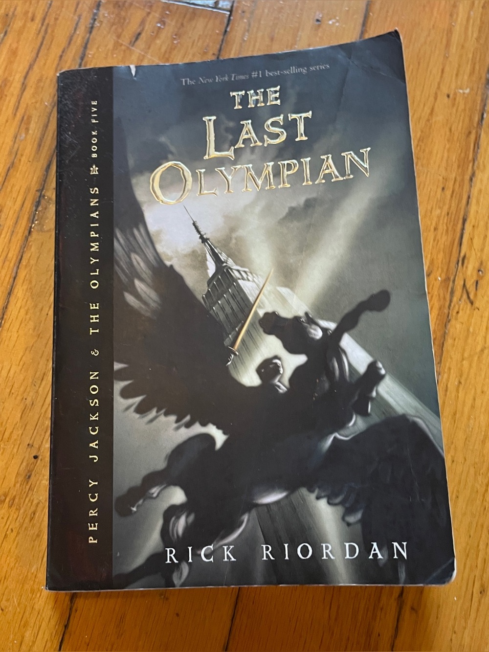 Percy Jackson & The Olympians The Last Olympian Book Five Book by Rick Riordan